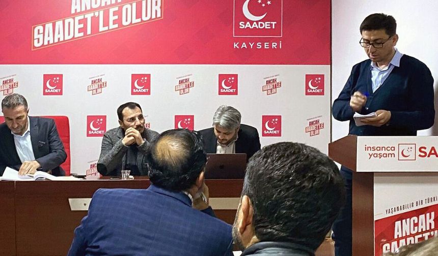 Saadet Partisi’nden Talas’taki okulda bıçaklı kavgaya tepki