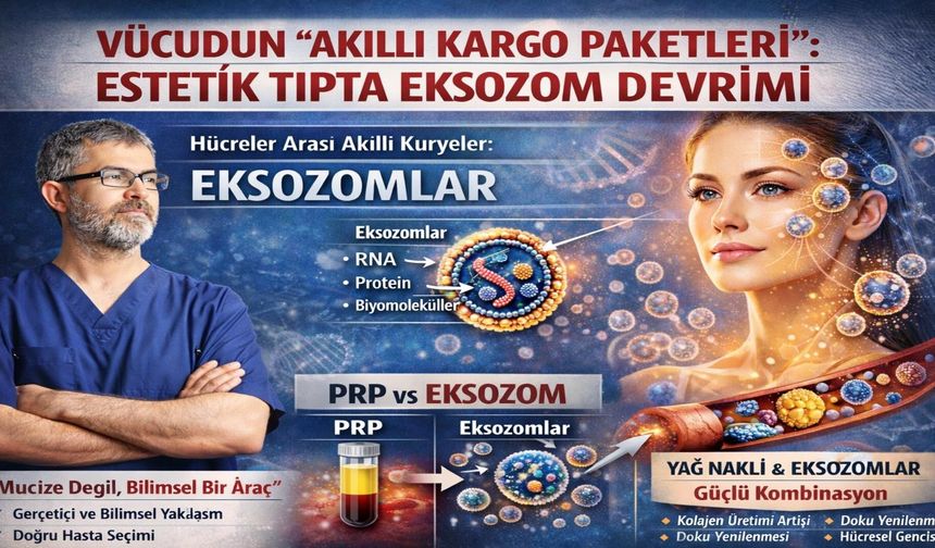 Eksozomlar, estetik tıpta yüzeyin altına inen yeni nesil biyoloji