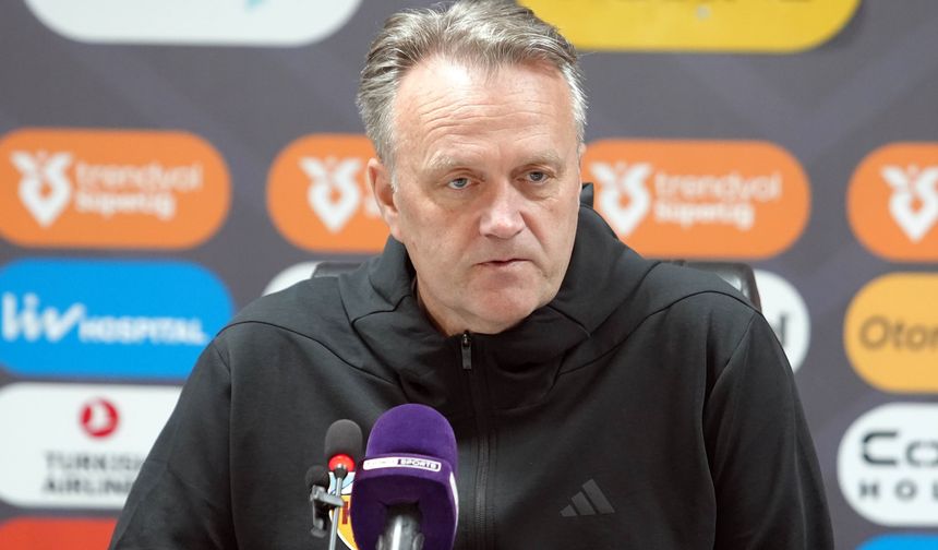 Erling Hagset Moe: "Son dakikalarda yediğimiz gol hayal kırıklığı oluşturdu"