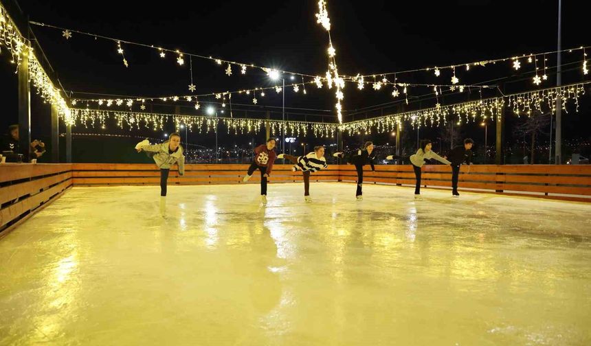 Büyükşehir ile açık hava buz pisti heyecanı başlıyor