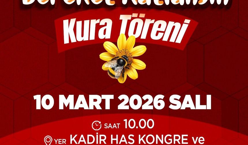 Büyükşehir'in Arılar Çoğalsın Bereket Katlansın Projesi'nde kura heyecanı