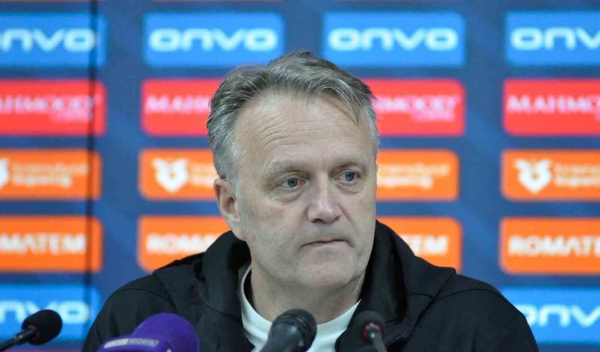 Erling Moe: 'Sahada göstermek istediğimiz Kayserispor'u gösterdik'