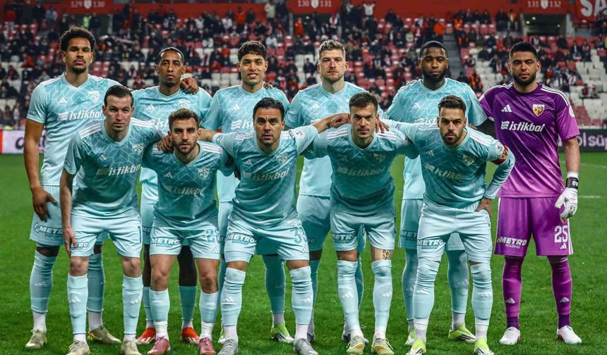 Kayserispor 17. sırada kaldı