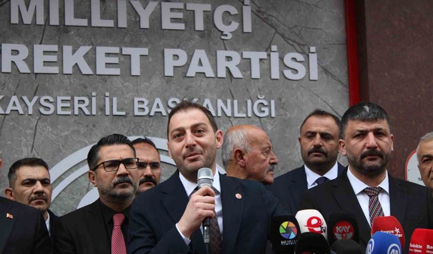 MHP Kayseri'de bayramlaşma