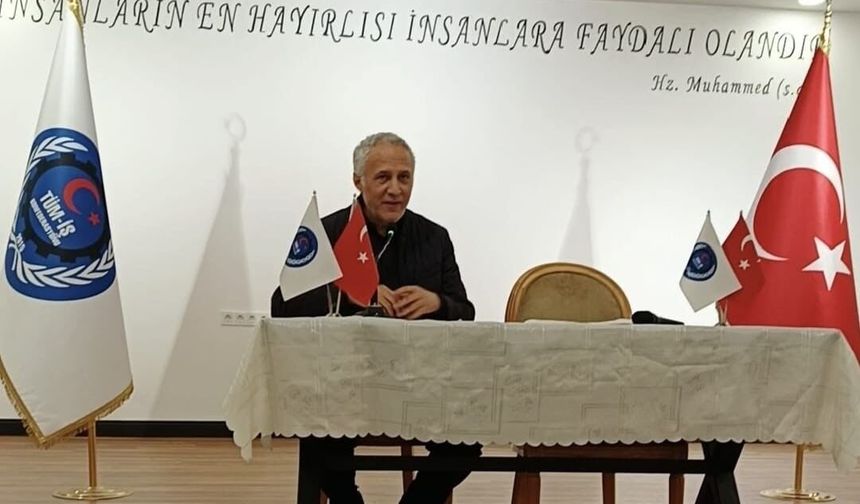 Tüm İş Konfederasyonu ve bağlı sendikaları iftarda buluştu