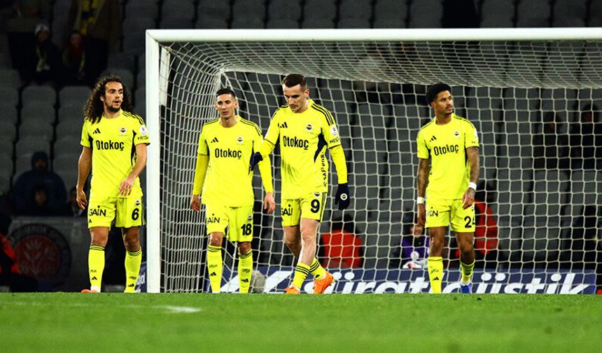 Fenerbahçe, 67 yıl sonra Karagümrük'e mağlup oldu