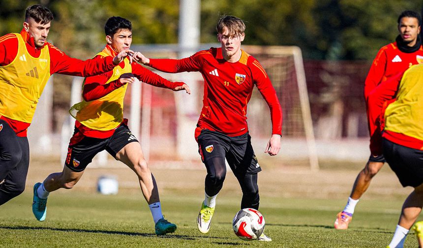 Kayserispor ara vermeden Samsunspor maçı hazırlıklarına başladı