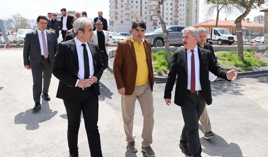 Başkan Palancıoğlu: 'Gülük Mahallesi'nde hummalı çalışmalar yapılıyor'