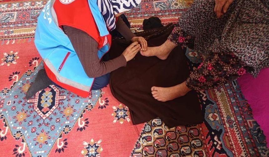 Tomarza'da Yaşlılar Haftası'nda anlamlı hizmet