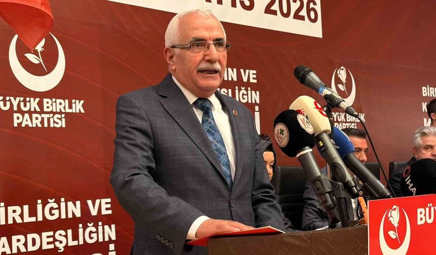 BBP Kayseri İl Başkanlığı Olağan Genel Kurulu yapıldı