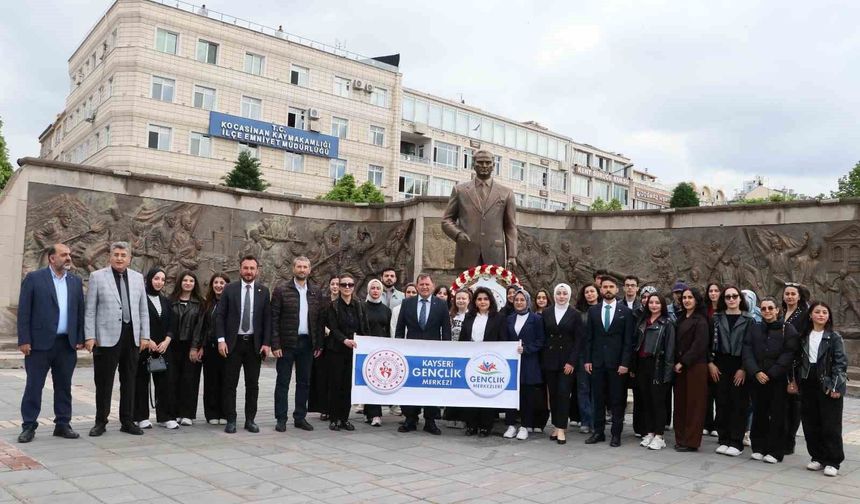 Kayseri'de Gençlik Haftası 107. yıl dönümü kutlamaları başladı