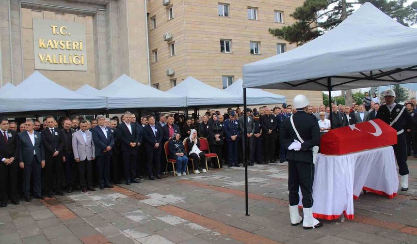 Hayatını kaybeden Vali Yardımcısı Esmer için tören düzenlendi
