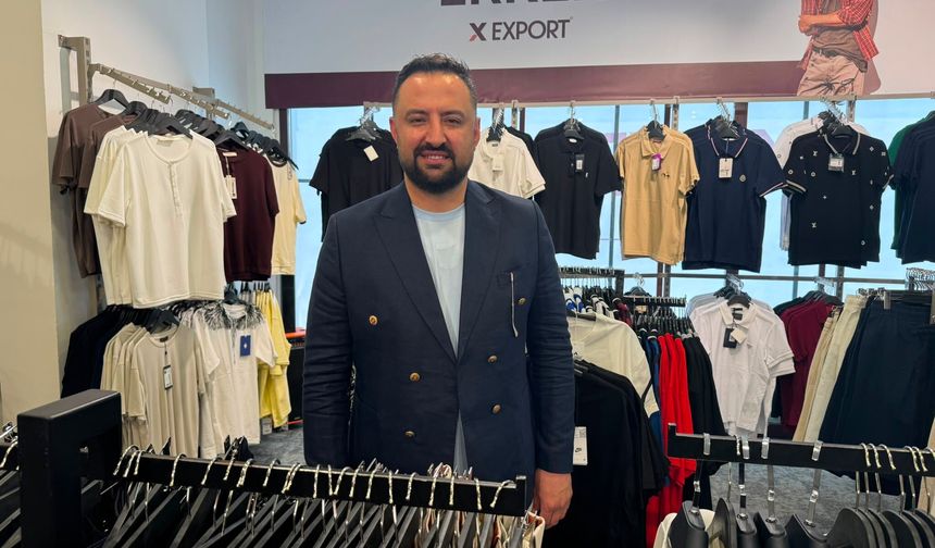 Talas'ta X Export giyim mağazası hizmete açıldı