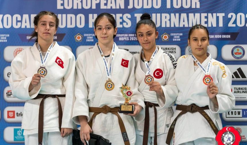 Kayserili judocu Selda Beren Sarıkaya Avrupa Kupası şampiyonu oldu