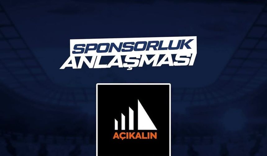 Erciyes 38 FK, isim sponsorluğunda Açıkalın ile anlaştı