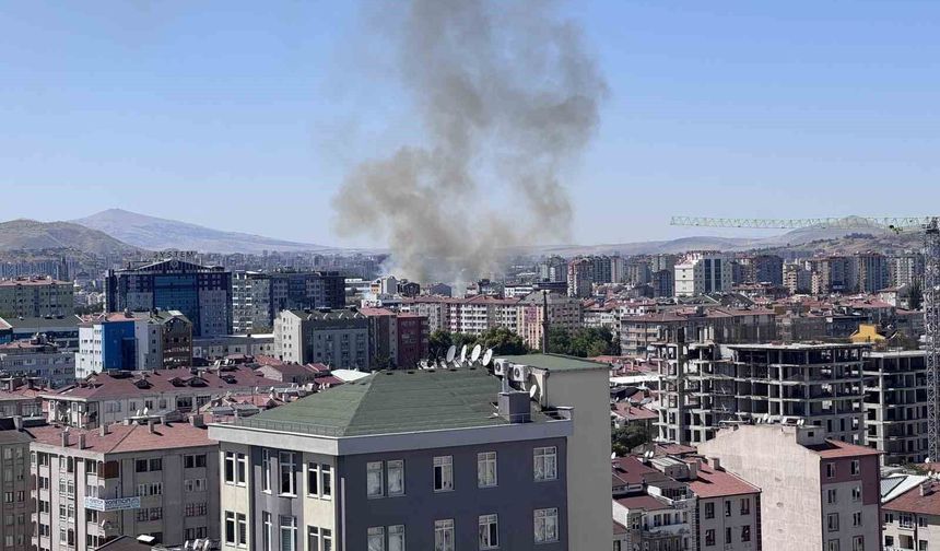 Ot yangınında 6 dönüm alan kül oldu