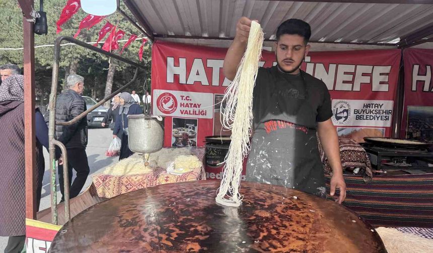 Hatay lezzetleri Kayseri'de