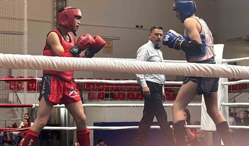 Kayseri'de Atatürk ve Cumhuriyet Muaythai tamamlandı