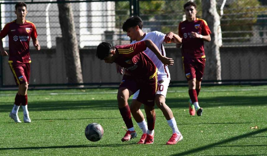 Kayserispor U19, Hatayspor ile berabere kaldı