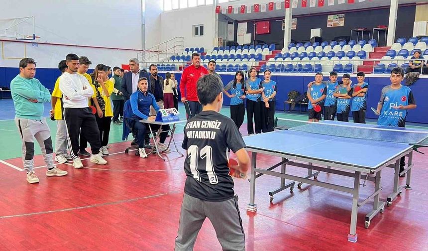 Tomarza'da Cumhuriyet Kupası turnuvası yapıldı