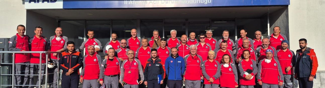 KAYSERİ KIZILAY KURTARMA EKİBİ AKREDİTE OLDU