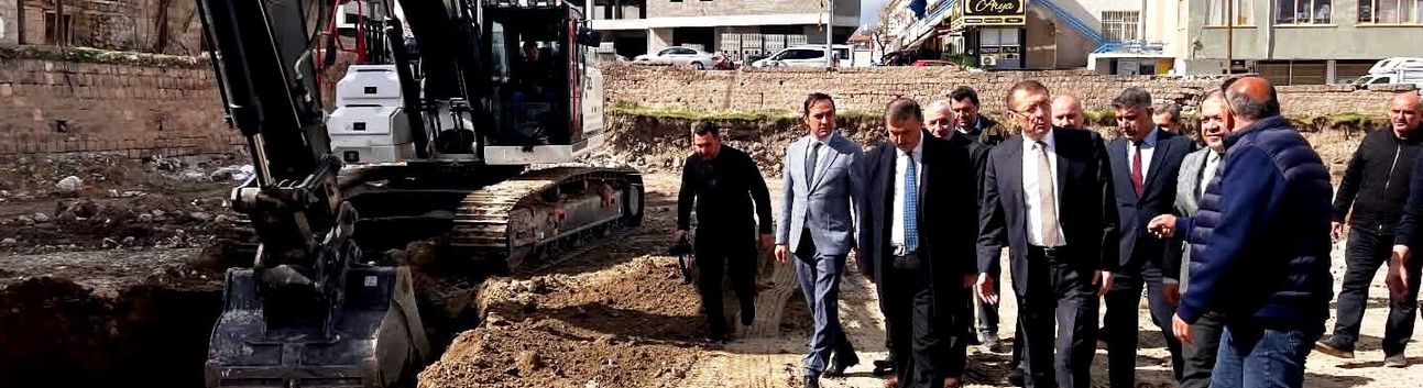 Yeşilhisar’da Hükümet Konağı'nın inşasına başlandı